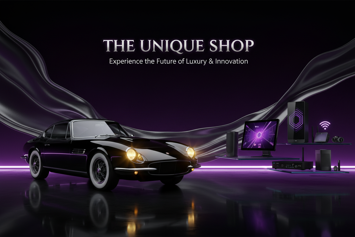 THE UNIQUE SHOP Hero Banner V2